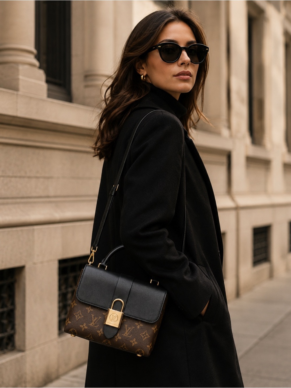 🖤 Louis Vuitton Locky BB 🖤with strap and dust bag - Picture 3 of 14